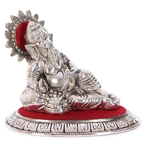 Divine Metal Lord Ganesha Idol