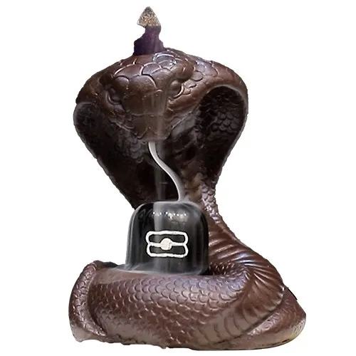 Wonderful Gift of Nag Shivling Back Flow Incense Holder Wonderful Gift of Nag Shivling Back Flow Incense Holder