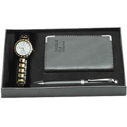 Exclusive nice Watch with Notepad and Pen gift set Exclusive nice Watch with Notepad and Pen gift set