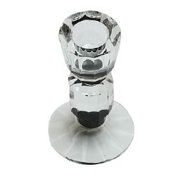 Beautiful Crystal Candle Stand for single candle Beautiful Crystal Candle Stand for single candle