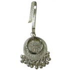 Artistically Designed Sliver Plated Key Chain for Ladies Artistically Designed Sliver Plated Key Chain for Ladies