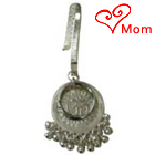 Artistically Designed Sliver Plated Key Chain for Ladies Artistically Designed Sliver Plated Key Chain for Ladies