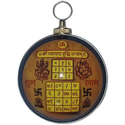 Vyapar vriddhi yantra hanging Vyapar vriddhi yantra hanging