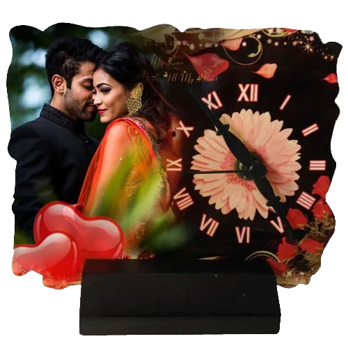 Classy Personalised Table Clock Classy Personalised Table Clock