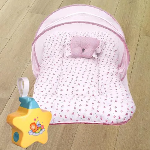 Send mosquito net bed baby sleep projector n baby sleeping bag to
