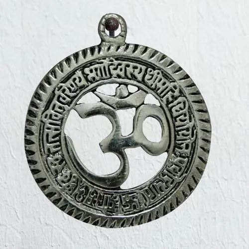 Auspicious Sri Om Gayatri Talisman Wall Hanging