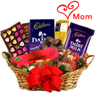 Delightful Gift Hamper Basket with Various Products Delightful Gift Hamper Basket with Various Products