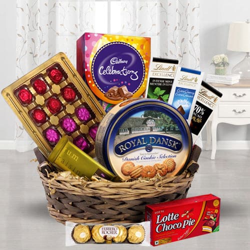 Festival Basket Full of Chocolates Festival Basket Full of Chocolates