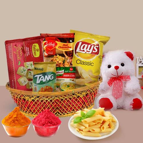 Innovative Hamper Basket with Everlasting Joy Innovative Hamper Basket with Everlasting Joy