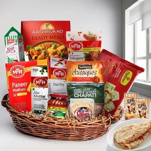 Delicious Combination of North Indian Recipes Lunch Gift Hamper Delicious Combination of North Indian Recipes Lunch Gift Hamper
