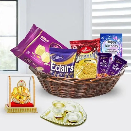 Miraculous Happy Birthday Gift Basket for Her<br> Miraculous Happy Birthday Gift Basket for Her<br>