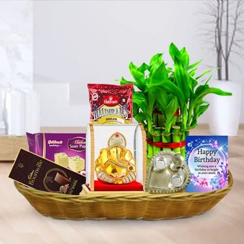Birthday Wishes Gift Basket<br> Birthday Wishes Gift Basket<br>