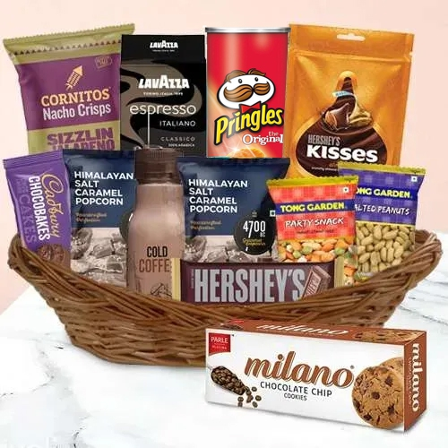Wonderful Choice Gourmet Indulgence Basket Wonderful Choice Gourmet Indulgence Basket