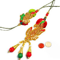 Arresting One Rakhi Lumba Set for Bhaiya Bhabhi Arresting One Rakhi Lumba Set for Bhaiya Bhabhi