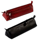 Genuine leather pencil case from Leather talks Genuine leather pencil case from Leather talks
