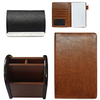 Breathtaking Combo of Visiting Card Holder, a Pen Stand and Multipurpose Passport Holder Breathtaking Combo of Visiting Card Holder, a Pen Stand and Multipurpose Passport Holder