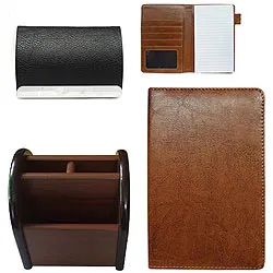 Send Visiting Card Holder, Pen Stand and Passport Holder