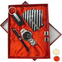 Gent’s Ode-to-Manhood Gift Hamper with free Roli Tilak and Chawal Gent’s Ode-to-Manhood Gift Hamper with free Roli Tilak and Chawal