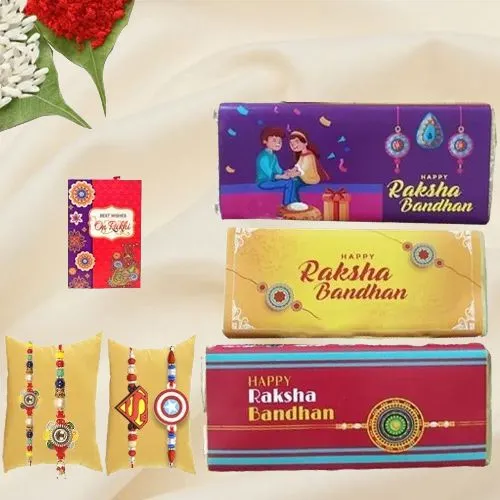 Personalized Chocolaty Feast on Rakshabandhan Personalized Chocolaty Feast on Rakshabandhan