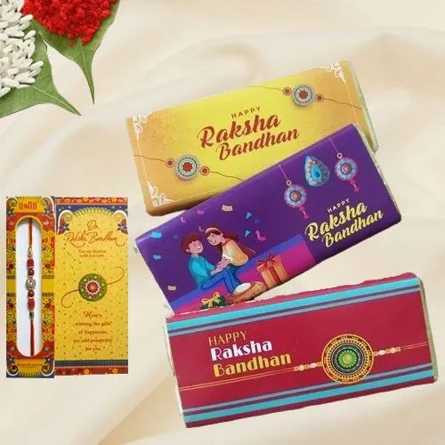 Personalized Sibling Affection Rakhi Combo Personalized Sibling Affection Rakhi Combo