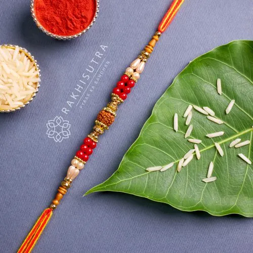 Holy Rudraksha Rakhi