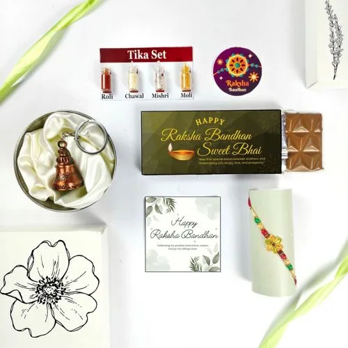 Heartwarming Rakhi Surprise Gift Set Heartwarming Rakhi Surprise Gift Set
