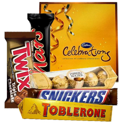 Beautiful Chocolate Hamper for Sister. Beautiful Chocolate Hamper for Sister.