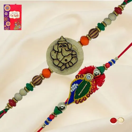 Vibrant Rakhi Set