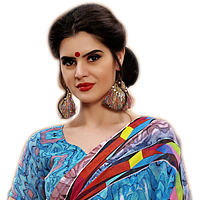 Designer Marbel Chiffon Printed Saree for Ladies Designer Marbel Chiffon Printed Saree for Ladies
