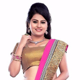 Popular Pink Coloured Georgette Printed Saree Popular Pink Coloured Georgette Printed Saree