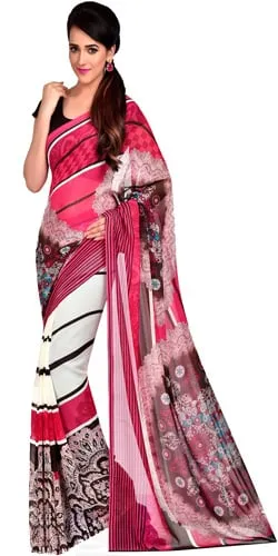 Appealing Refinement Dani Georgette Saree