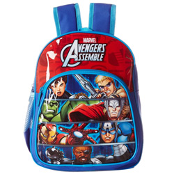 Designer Avengers Backpack in Blue and Red Color Designer Avengers Backpack in Blue and Red Color