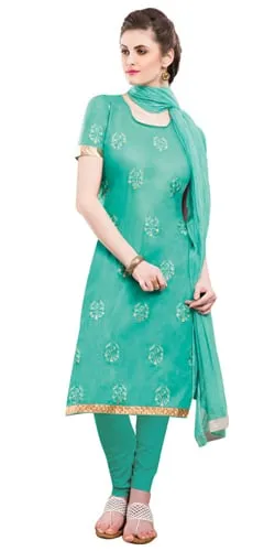 Astonishing Green Coloured Embroidered Salwar Kameez Astonishing Green Coloured Embroidered Salwar Kameez
