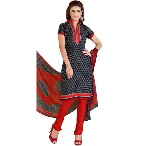 Glamorous Crepe and Chiffon Printed Salwar Suit from Siya Brand