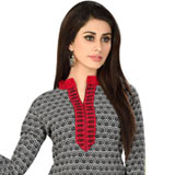 Stylish Printed Cotton and Chiffon Salwar Suit from Welcome Brand for Women Stylish Printed Cotton and Chiffon Salwar Suit from Welcome Brand for Women