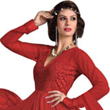 Trendsetting Women’s Net N Brasso Red Printed Salwar Trendsetting Women’s Net N Brasso Red Printed Salwar