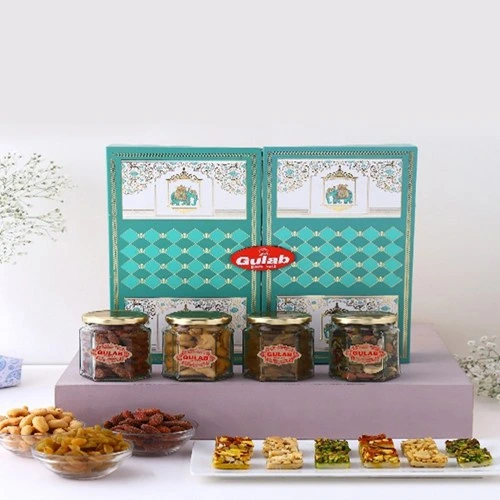 Marvelous Mithai with Dried Fruits Gift Combo Marvelous Mithai with Dried Fruits Gift Combo