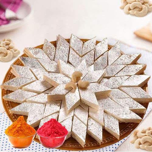 Lip-smacking Kaju Katli from Haldiram Lip-smacking Kaju Katli from Haldiram