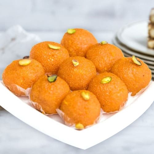 Motichur Ladoo from Haldiram Motichur Ladoo from Haldiram