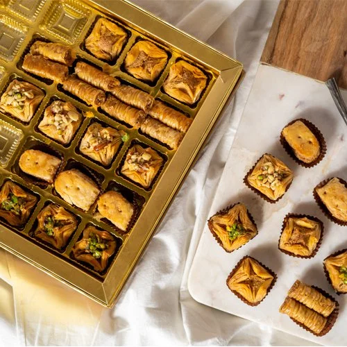 Premium Gift Box of Assorted Turkish Baklava Premium Gift Box of Assorted Turkish Baklava