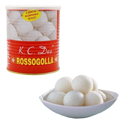 Amazing Canned Rossogolla from K.C.Das