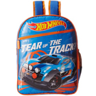 Lovely Hot Wheels School Bag in Blue n Orange Color Lovely Hot Wheels School Bag in Blue n Orange Color