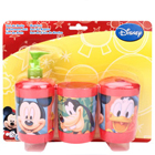 Eye-catching Bathroom Set with Mickey Mouse Design Eye-catching Bathroom Set with Mickey Mouse Design