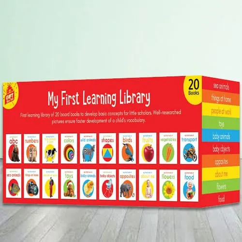 My First Complete Learning Library: Boxset of 20 Board Books Gift