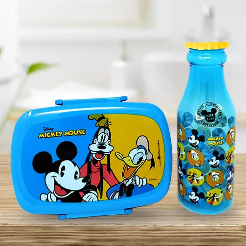 Wonderful Disney Mickey Mouse n Water Bottle Set