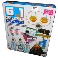 Memorable 6 in 1 Educational Science Kit for Fun Experiments Memorable 6 in 1 Educational Science Kit for Fun Experiments