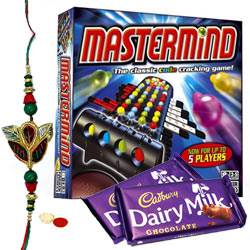Mastermind – A game of Mind with Free Kids Rakhi with Chocolates Mastermind – A game of Mind with Free Kids Rakhi with Chocolates