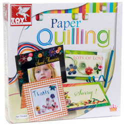 Wonderful Paper Quilling Sheets by ToyKraft Wonderful Paper Quilling Sheets by ToyKraft