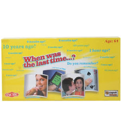 Great Zapak - When Was The Last Time Board Game Great Zapak - When Was The Last Time Board Game