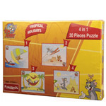 Blithesome Funskool Tom and Jerry 4 in 1 Puzzle Blithesome Funskool Tom and Jerry 4 in 1 Puzzle